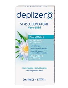 DEPILZERO STRISCE VISO BIKINI