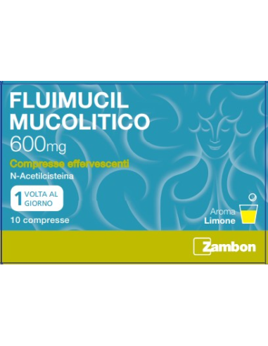FLUIMUCIL MUCOL 10CPR EFF600MG
