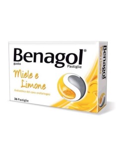 BENAGOL 36PAST MIELE LIMONE