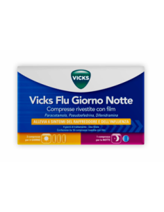 VICKS FLU GIORNO NOTTE 12 4CPR