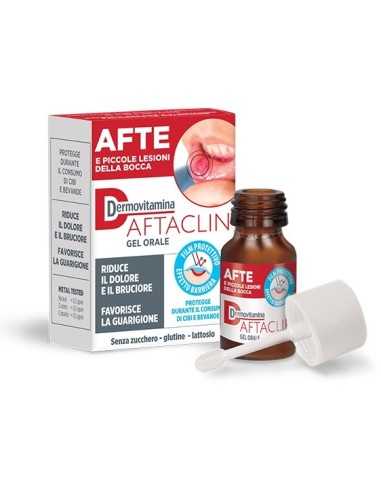 DERMOVITAMINA AFTACLIN GEL ORA