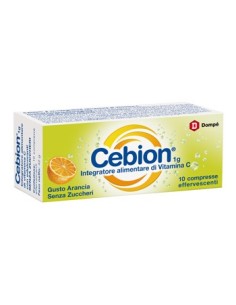 CEBION EFF VIT C S ZUCCH 10CPR