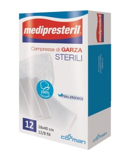 GARZA MEDIPRESTERIL 12 8 18X40
