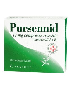 PURSENNID 40CPR RIV 12MG