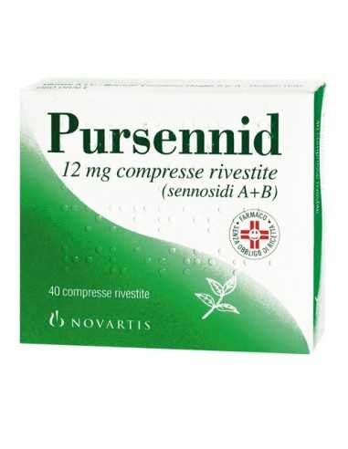 PURSENNID 40CPR RIV 12MG