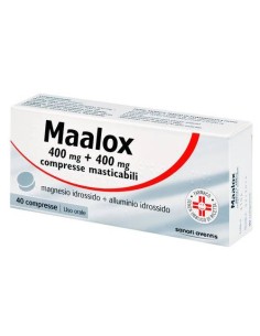 MAALOX 40CPR MAST 400MG 400MG