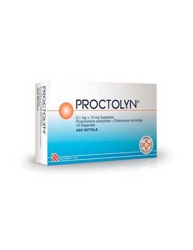 PROCTOLYN 10SUPP 0 1MG 10MG