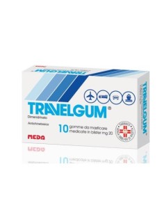 TRAVELGUM 10GOMME MAST 20MG