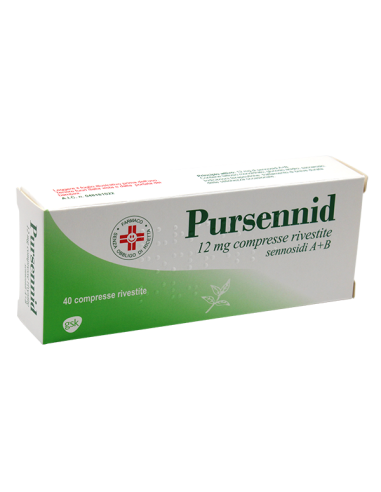 PURSENNID 40CPR RIV 12MG