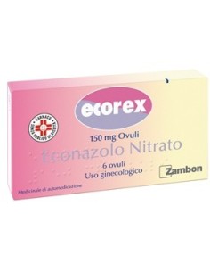 ECOREX 6 OVULI VAGINALI 150MG