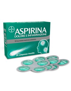 ASPIRINA DOLORE INF 20CPR500MG