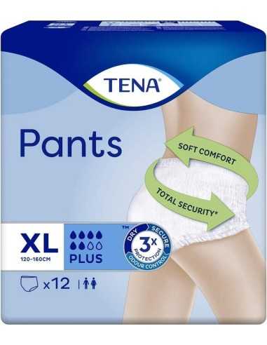 TENA PANTS PLUS PANN XL 12PZ