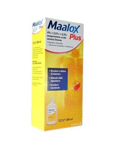 MAALOX PLUS OS SOSP 4% 3,5% 0,5%