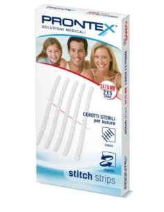 PRONTEX STITCH STRIPS 3X75 10P