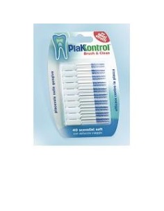 PLAKKONTROL BRUSH CLEAN 40PZ
