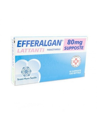 EFFERALGAN 10SUPP 80MG