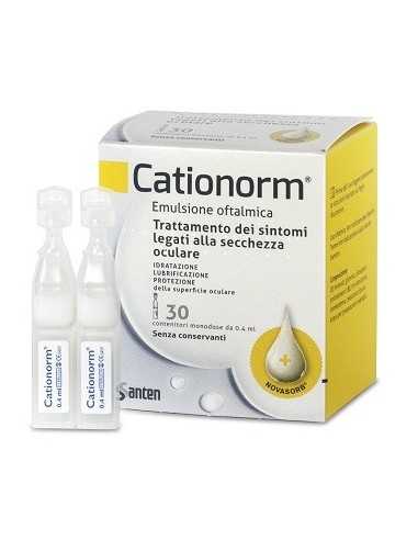 CATIONORM GOCCE 0 4ML 30F MONO