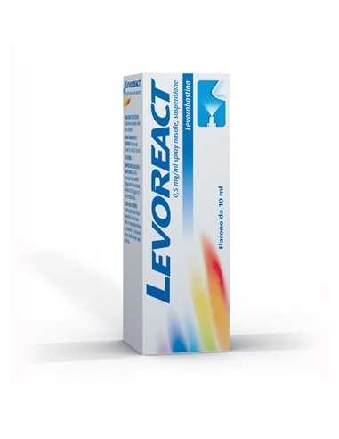 LEVOREACT SPRAY NAS 10ML 0 5MG