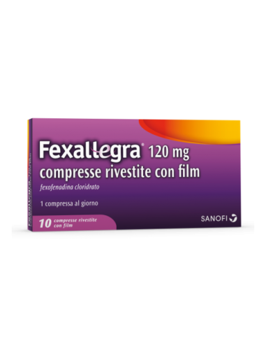 FEXALLEGRA 10CPR RIV 120MG