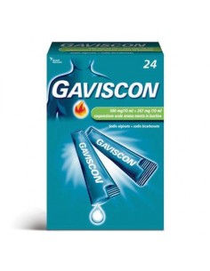 GAVISCON 24BUST 500 267MG 10ML