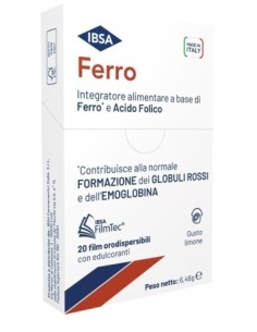 FERRO IBSA 20FILM ORODISPERSIB