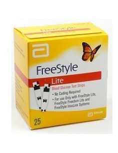 FREESTYLE LITE GLICEMIA 25STR