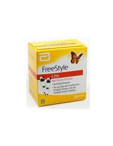 FREESTYLE LITE GLICEMIA 25STR