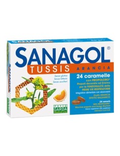 SANAGOL TUSSIS ARANCIA 24CAR