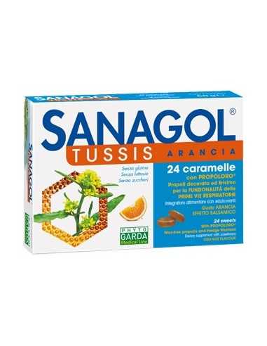 SANAGOL TUSSIS ARANCIA 24CAR