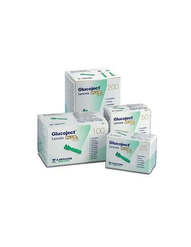 GLUCOJECT LANCETS PLUS G33 50P