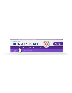 BENZAC GEL 40G 10 
