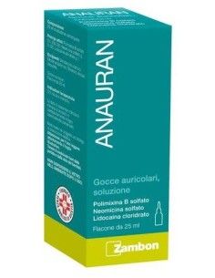 ANAURAN GTT AURIC FL 25ML