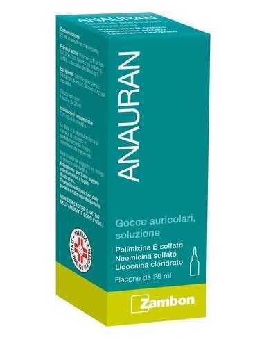 ANAURAN GTT AURIC FL 25ML