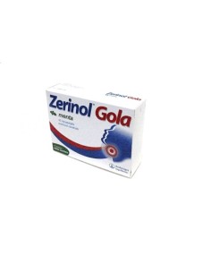 ZERINOL GOLA MENTA 18PAST 20MG