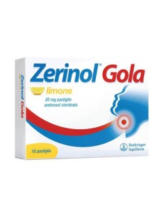 ZERINOL GOLA LIMO 18PAST 20MG
