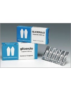 GLICEROLO AD 18SUPP 2250MG