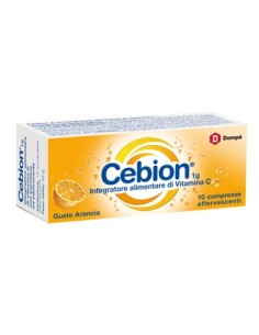 CEBION EFF VIT C ARANCIA 10CPR