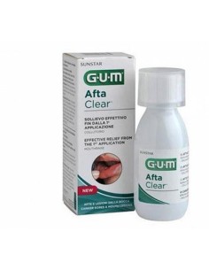 GUM AFTACLEAR RINSE 120ML