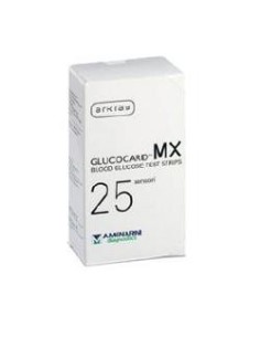 GLUCOCARD MX BLOOD GLUCOSE25PZ