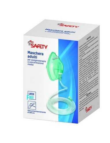 MASCHERA OSSIGENOTERAPIA C TUB