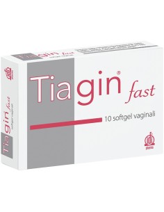 TIAGIN FAST 10CPS VAGINALI SOF