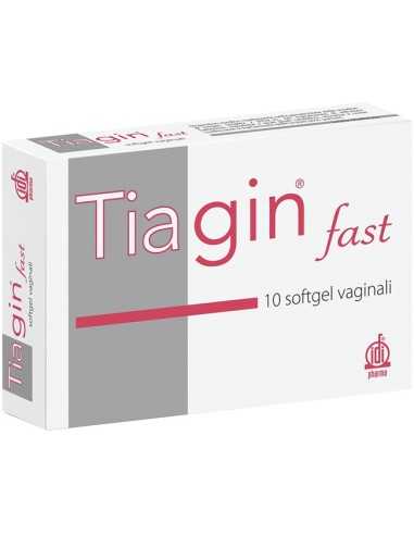 TIAGIN FAST 10CPS VAGINALI SOF