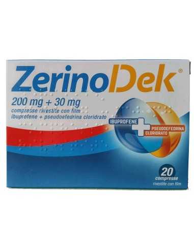 ZERINOACTIV 20CPR 200MG 30MG