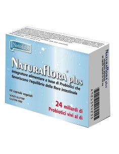 NATURAFLORA PLUS 60CPS VEG