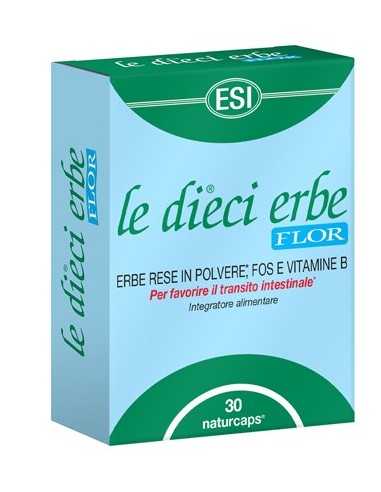 ESI LE DIECI ERBE FLOR 30CPS